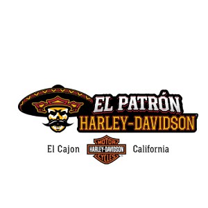 El Patron Harley Davidson Logo